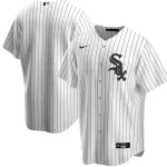 Men's Chicago White Sox Nike White Black Home 2020 Replica Jersey - thejerseys