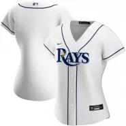 Women Tampa Bay Rays Home White Replica Jersey - thejerseys