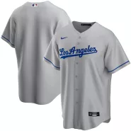 Men's Los Angeles Dodgers Nike Gray Road 2020 Replica Jersey - thejerseys