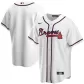 Men's Atlanta Braves Nike White Home Replica Team Jersey - thejerseys
