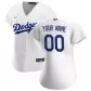 Women's Los Angeles Dodgers Nike White 2020 Home Replica Custom Jersey - thejerseys