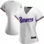 Women's Texas Rangers Nike White 2020 Home Replica Jersey - thejerseys