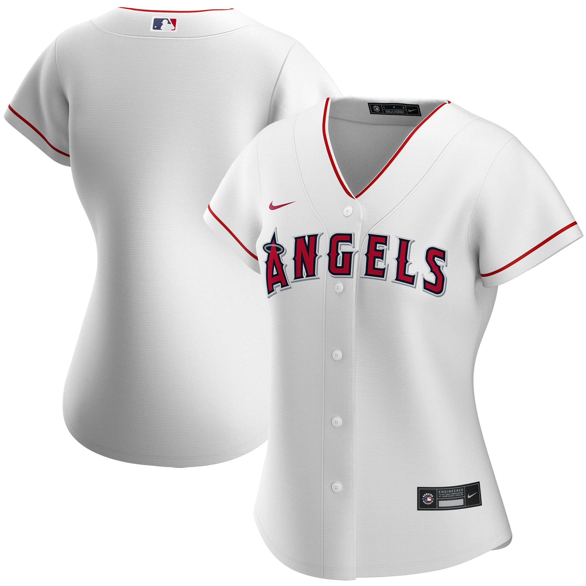 Los Angeles Angels Mike Trout Replica Alternate Scarlet Baseball