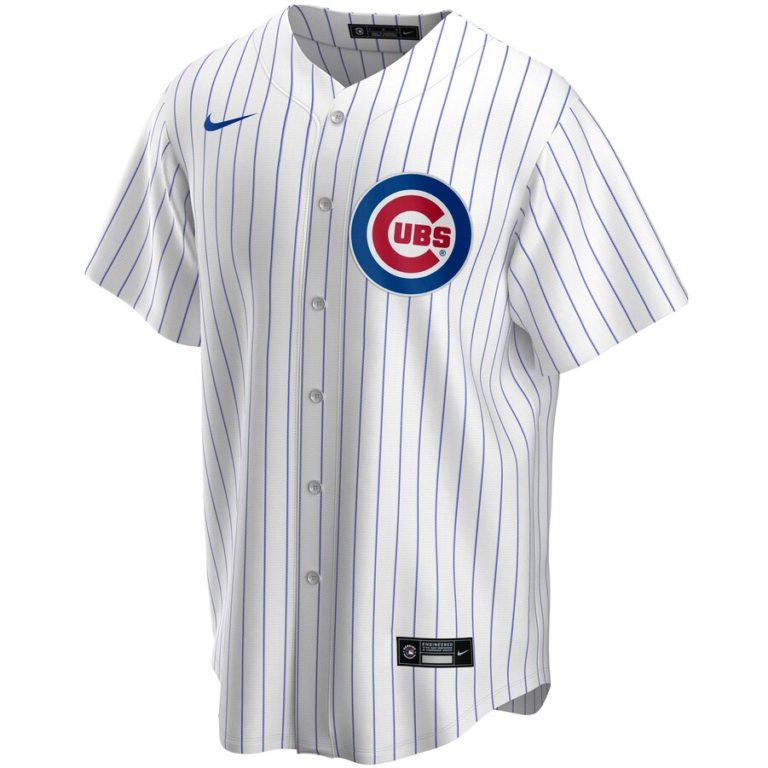 Men's Chicago Cubs Javier Baez #9 Nike Royal Alternate Player