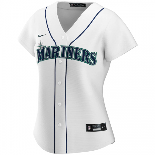 Men's Seattle Mariners Kyle Lewis #1 Nike White Home 2020 Replica Jersey