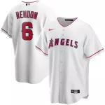 Men's Los Angeles Angels Anthony Rendon #6 Nike White Home 2020 Replica Jersey - thejerseys