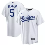 Men's Los Angeles Dodgers Corey Seager #5 Nike White Alternate 2020 Replica Jersey - thejerseys