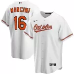 Men's Baltimore Orioles Trey Mancini #16 Nike White Home 2020 Replica Jersey - thejerseys
