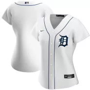 Women Detroit Tigers Home White Replica Jersey - thejerseys