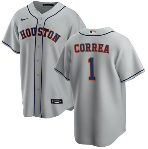 New Nike Houston Astros City Connect Space City Jersey Correa Men's XL 2022  MLB