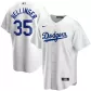Men Los Angeles Dodgers Cody Bellinger #35 Home White Replica Jersey - thejerseys