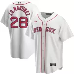 Men's Boston Red Sox J.D.MARTINEZ #28 Nike White Home 2020 Replica Jersey - thejerseys
