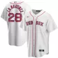 Men Boston Red Sox J.D.MARTINEZ #28 Home White Replica Jersey - thejerseys