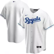 Men's Kansas City Royals Nike White Home 2020 Replica Jersey - thejerseys