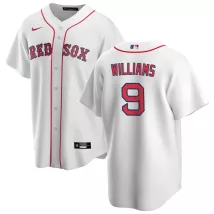 Men's Boston Red Sox Ted Williams #9 Nike White Home 2020 Replica Jersey - thejerseys