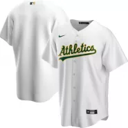 Men Oakland Athletics Home White Replica Jersey - thejerseys