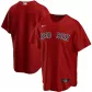 Men Boston Red Sox Red Alternate Replica Jersey - thejerseys