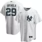 Men's New York Yankees Gio Urshela #29 Nike White Home 2020 Replica Jersey - thejerseys