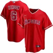 Men's Los Angeles Angels Anthony Rendon #6 Nike Scarlet 2020 Alternate Replica Jersey - thejerseys