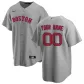 Men's Boston Red Sox Nike Gray Road 2020 Replica Custom Jersey - thejerseys