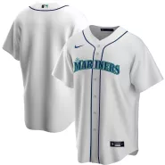 Men Seattle Mariners Home White Replica Jersey - thejerseys