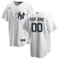 Men's New York Yankees Nike White Home 2020 Replica Custom Jersey - thejerseys