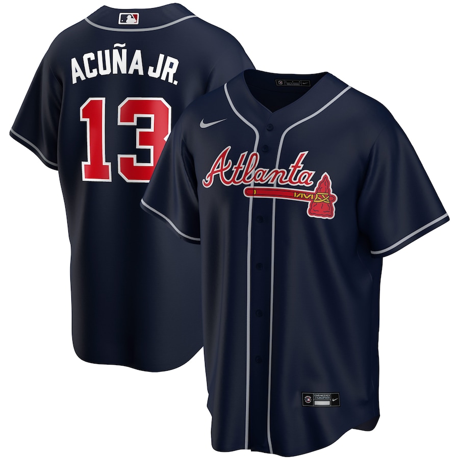 Atlanta Braves Home/Away Men's Sport Cut Jersey