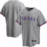 Men Texas Rangers Home Gray Replica Jersey - thejerseys