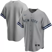 Men's New York Yankees Nike Gray Road 2020 Replica Jersey - thejerseys