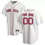 Men's Boston Red Sox Nike White Home 2020 Replica Custom Jersey - thejerseys