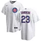 Men Chicago Cubs Ryne Sandberg #23 Home White Replica Jersey - thejerseys