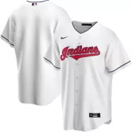 Men Cleveland Indians Home White Replica Jersey - thejerseys