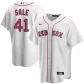 Men's Boston Red Sox Chris Sale  #41 Nike White Alternate 2020 Replica Jersey - thejerseys