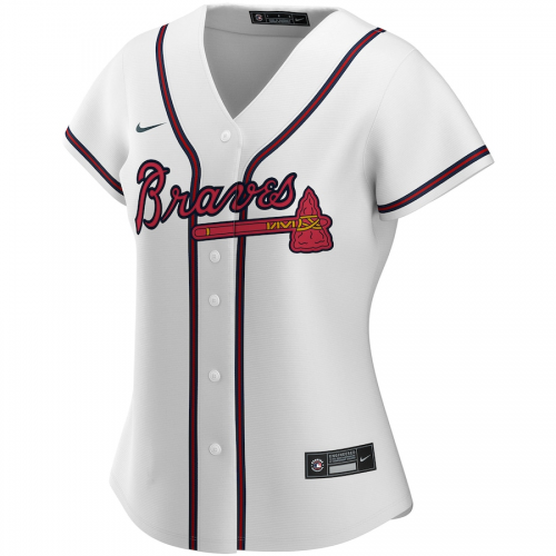 Blank Atlanta Braves Full Button Jerseys w/ Braiding - ATL598 ATL599