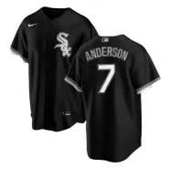 Nike Men's Chicago White Sox Black Alternate Replica Jersey