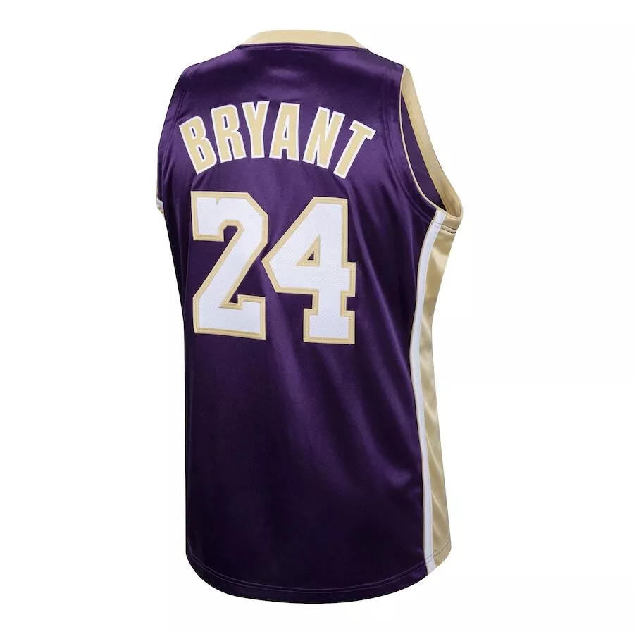 Men's Los Angeles Lakers Kobe Bryant #24 Purple Hardwood Classics Jersey 2020 - thejerseys