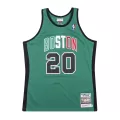 Men's Boston Celtics Ray Allen #20 Green Hardwood Classics Swingman Jersey 07-08 - thejerseys
