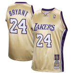 Men's Los Angeles Lakers Kobe Bryant #24 Mitchell & Ness Gold Hall of Fame Class of 2020 Jersey