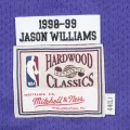 Men's Sacramento Kings Jason Williams #55 Purple Hardwood Classics Authentic Jersey 98-99 - thejerseys