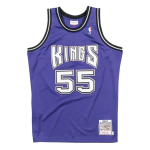 Men's Sacramento Kings Jason Williams #55 Mitchell & Ness Purple Hardwood Classics Authentic Jersey