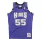 Men's Sacramento Kings Jason Williams #55 Mitchell & Ness Purple Hardwood Classics Authentic Jersey - thejerseys