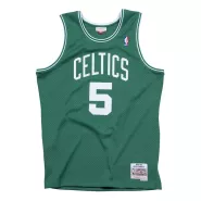 Men's Boston Celtics Kevin Garnet #5 Mitchell & Ness Green 2007-08 Hardwood Classics Swingman Jersey - thejerseys