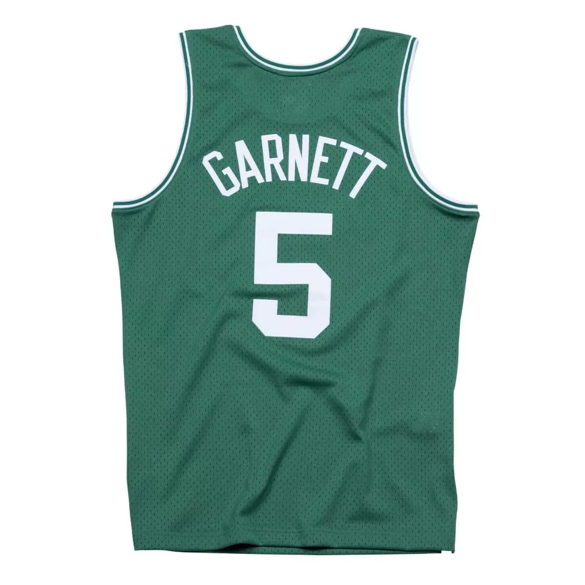 Men's Boston Celtics Kevin Garnet #5 Green Hardwood Classics Jersey 07-08 - thejerseys