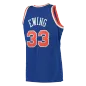 Men's New York Knicks Patrick Ewing #33 Blue Hardwood Classics Jersey - thejerseys