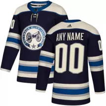 Men Columbus Blue Jackets Adidas Custom NHL Jersey - thejerseys
