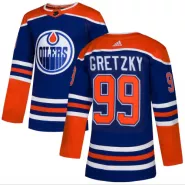 Men Edmonton Oilers Wayne Gretzky #99 Adidas NHL Jersey - thejerseys