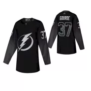 Men Tampa Bay Lightning Yanni Gourde #37 NHL Jersey - thejerseys