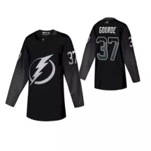Men Tampa Bay Lightning Yanni Gourde #37 Adidas NHL Jersey - thejerseys