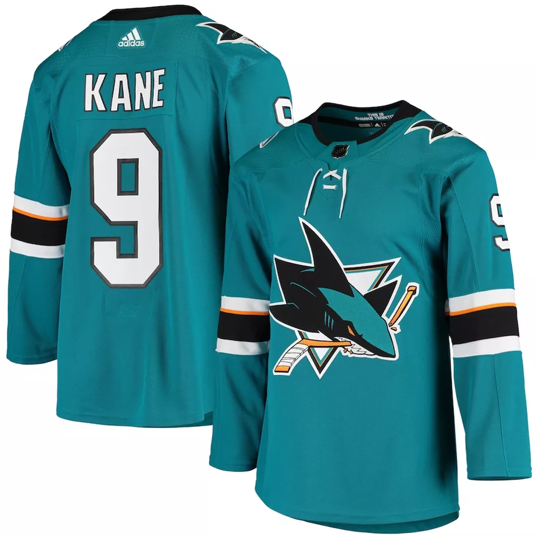 Men San Jose Sharks Evander Kane #9 Adidas NHL Jersey