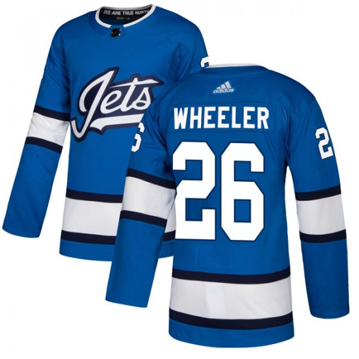 Blake Wheeler Winnipeg Jets Signed Alt Aviator Adidas Jersey
